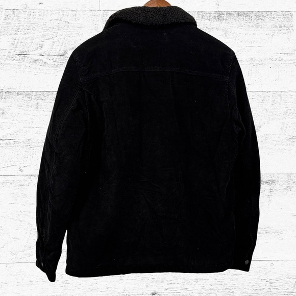 Levi's Men's Black Field Jacket with Sherpa Lining - Picture 2 of 5